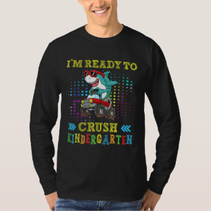 Camiseta Estou Pronto Para Dominar o Jardim de Infância Fel