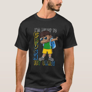 Camiseta Estou pronto para esmagar 1 Rua de Grama Negra Bo
