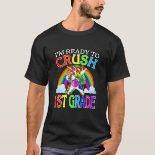 Camiseta Estou pronto para esmagar 1 Rua de volta ao Corno