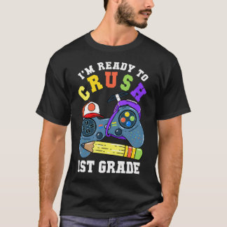 Camiseta Estou Pronto Para Esmagar 1 Rua De Volta Ao Vídeo 