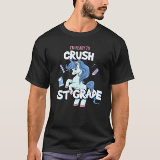 Camiseta Estou pronto para esmagar 1Rua Crianças do Grau Un