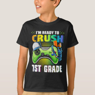 Camiseta Estou pronto para esmagar 1rua de Ck para o Ga de 