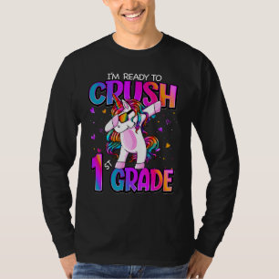 Camiseta Estou pronto para esmagar 1rua de Unicórnio de vol
