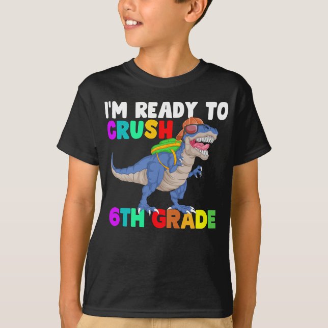 Camiseta estou pronto para esmagar 6 (Frente)