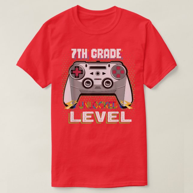Camiseta Estou pronto para esmagar 7 de volta ao vídeo esco (Frente do Design)