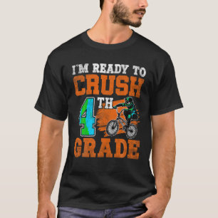 Camiseta Estou pronto para esmagar a bicicleta BMX de 4º gr