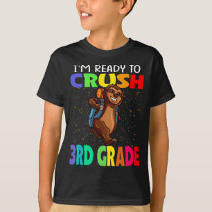 Camiseta Estou pronto para esmagar a Lama do 3º ano de vol