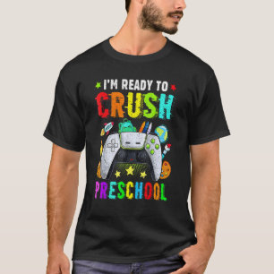 Camiseta Estou pronto para esmagar a receita de volta ao ví