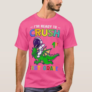 Camiseta Estou pronto para esmagar a rua do Astronauta.