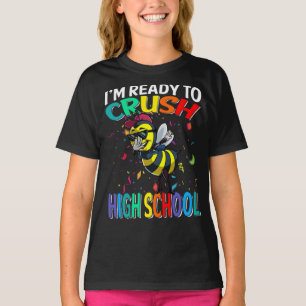 Camiseta Estou pronto para esmagar a Segundo grau de volta