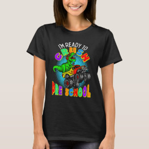 Camiseta Estou pronto para esmagar a Truque Monstro do Dino