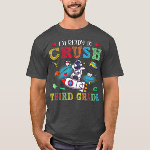 Camiseta Estou pronto para esmagar o Astronauta B.