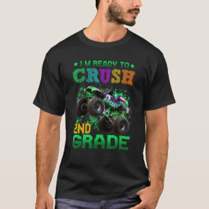 Camiseta Estou pronto para esmagar o caminhão de monstro do