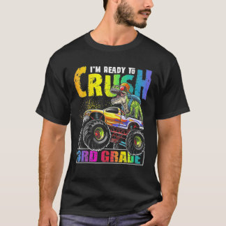 Camiseta Estou pronto para esmagar o Caminhão do Dinossauro