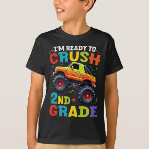 Camiseta Estou pronto para esmagar o caminhão monstro de se