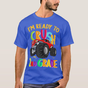 Camiseta Estou Pronto Para Esmagar O Caminhão Monstro De se