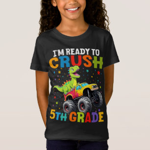 Camiseta Estou pronto para esmagar o caminhão monstro do 5 