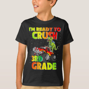Camiseta Estou pronto para esmagar o Caminhão Monter Dinoss