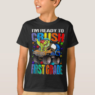 Camiseta Estou pronto para esmagar o caminhonete de primeir