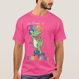 Camiseta Estou Pronto Para Esmagar O Dinossauro 2 Do Jardim