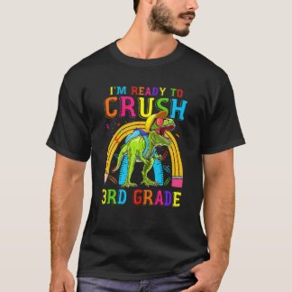 Camiseta Estou pronto para esmagar o Dinossauro 3º grau de 