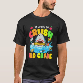 Camiseta Estou pronto para esmagar o doo de tubarão de barb