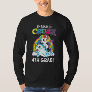 Camiseta Estou Pronto Para Esmagar O Estreito Unicórnio De 