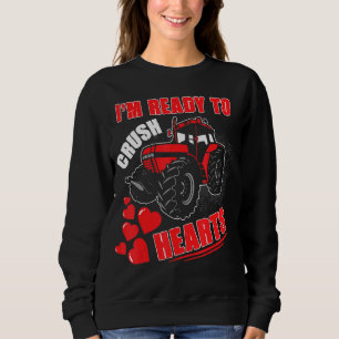 Camiseta Estou pronto para esmagar o Farmador de Tratores V