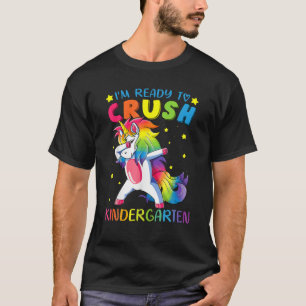 Camiseta Estou pronto para esmagar o jardim de infância.