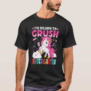 Camiseta Estou pronto para esmagar o jardim de infância.