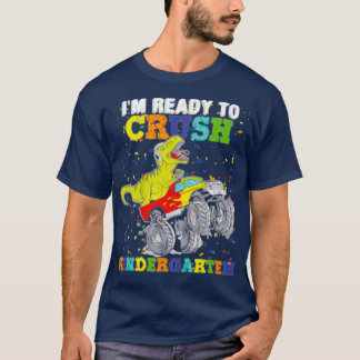 Camiseta Estou Pronto Para Esmagar O Jardim De Infância 16
