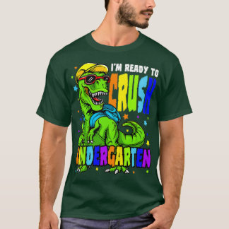 Camiseta Estou Pronto Para Esmagar O Jardim De Infância De