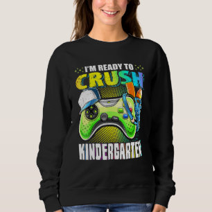 Camiseta Estou Pronto Para Esmagar O Jardim De Infância De