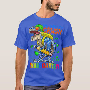Camiseta Estou Pronto Para Esmagar O Jardim De Infância, Di