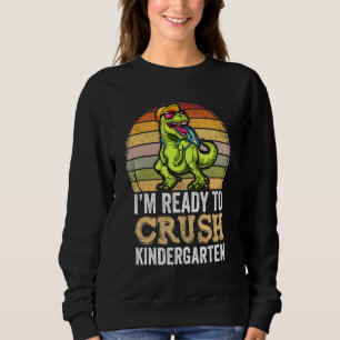 Camiseta Estou Pronto Para Esmagar O Jardim De Infância Din