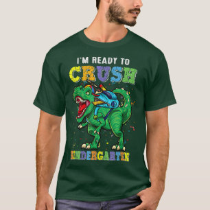 Camiseta Estou pronto para esmagar o jardim de infância Din