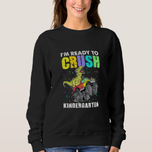 Camiseta Estou Pronto Para Esmagar O Jardim De Infância Din