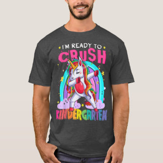 Camiseta Estou pronto para esmagar o jardim de infância, En