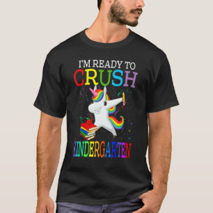 Camiseta Estou pronto para esmagar o jardim de infância fel