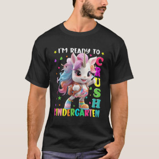 Camiseta Estou Pronto Para Esmagar O Jardim De Infância Uni