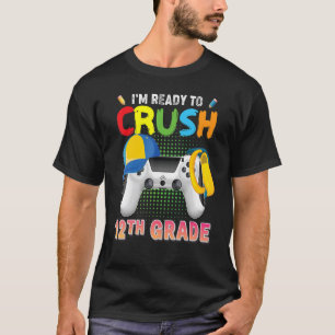 Camiseta Estou pronto para esmagar o jogador de vídeo 12