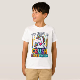 Camiseta Estou pronto para esmagar o Kindergaten