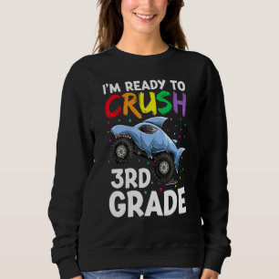 Camiseta Estou Pronto Para Esmagar O Monstro De Tubarão Rou