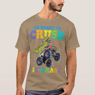 Camiseta Estou pronto para esmagar o Monstro Dinossauro de