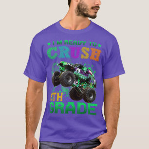 Camiseta Estou pronto para esmagar o monstro do 6
