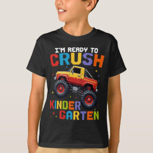 Camiseta Estou pronto para esmagar o monstro do jardim de i