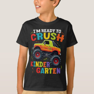 Camiseta Estou pronto para esmagar o monstro do jardim de i