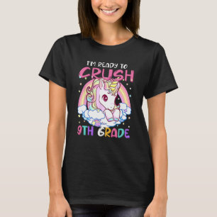 Camiseta Estou pronto para esmagar o Nono Grau de Unicórnio