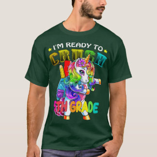 Camiseta Estou Pronto Para Esmagar O Pai Unicorn 5 Grau Par