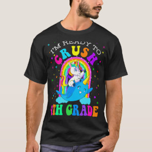 Camiseta Estou pronto para esmagar o quarto ano do Estreito